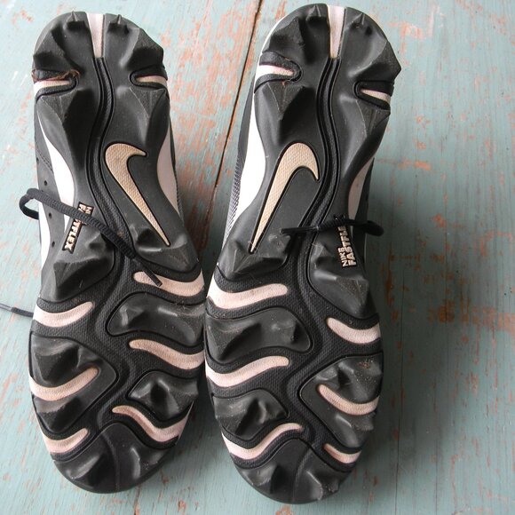 Nike Mens Baseball Cleats size 8.5 Alpha Huarache 4 Keystone Black DJ6524-011 - Picture 6 of 6